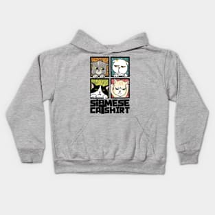 Siamese Cat Kids Hoodie